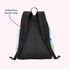 Genie Miami Laptop Backpack for Women (16 Inches) | Modern Office, College & Travel Laptop Backpack | Padded Laptop Sleeve | Rose