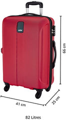 Safari Thorium Neo 8 Wheels Spinner Set of 3 Trolley Bags, Hard Case Polycarbonate, 360° Wheeling Carry on & Check-in Luggage for Men & Women, Suitcase for Travel, Trolley Bags for Travel, Dusk Green