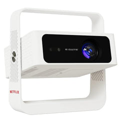 E GATE Atom 3X Projector 4k Ultra HD, Automatic Keystone & Precise Focus, 1080p Native | Rotatable Design | Android 14, Netflix Prime 11,000 Lumens, HDMI-ARC WiFi-6 BT, for Home use Egate