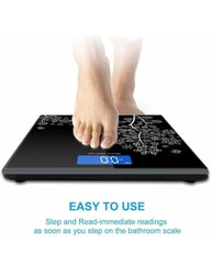 BMI Smart Digital Weighing Scale for Body Weight, Rechargeable Bathroom Scale With Body Fat Measurement - Gripit Advanced Smart Scale (Grayish Green)