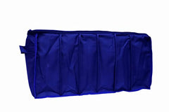 VR ATULIT BY CHOOSY 12 Flap Saree Bag | Clothes Storage Bag for Sarees, Blankets | Large Storage Bag for Clothes with Transparent Zip Covers | Foldable Quilted Bag Organizer with Handle for Wardrobe