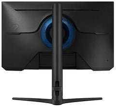 Samsung 27" (68.4cm) Odyssey G4 IPS Gaming Monitor|FHD 1920 x 1080|240Hz|1ms|400nits|SRGB 99%|Ports-HDMIx2,DP,Headphone|DP Cable|Height-Tilt-Pivot Adjustable Stand|Nvidia G-Sync|LS27BG400EWXXL|Black