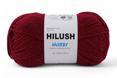 HILUSH Hobby,Wool Yarn dk Acrylic Hand Knitting Yarn Ball (100g/1 Ball),Suitable for Craft amigurumi Shade 001 (Sky Blue)