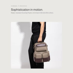 scarters Terminal T2 Backpack 24L, Fits 15.6" Laptop (Black)