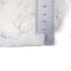 Crochet Soft Fluffy Fur Yarn Pink Chunky Polyester Plush Fur Eyelash