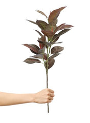 AAVANA GREENS Plastic 40 Inch Artificial Flower Plant for Indoor and Outdoor, Home, Shop, Office, Restaurant Decoration Dark Green (Pack of 1) (1, Plant 8 - with Pot)