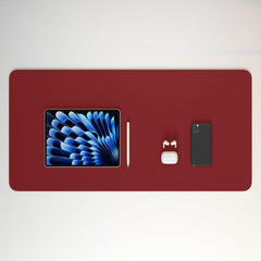 Scarters Desk Mat & Extended Mouse Pad 90x45cm | Reversible, Blue & Yellow