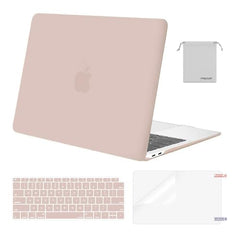 MOSISO Compatible with MacBook Air 13 inch Case 2021-2018 Release A2337 M1 A2179 A1932, Plastic Hard Shell&Keyboard Cover&Screen Film&Storage Bag for MacBook Air 13.3 inch Case, Deep Teal