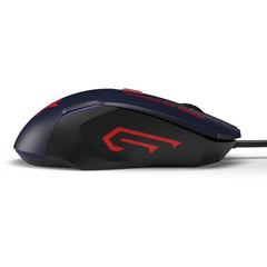 Arctic Fox Wired USB Gaming Mouse with Breathing Lights and DPI Upto 3600 (Charcoal Black)