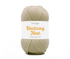 Craft Affair | Knitting Nest Acrylic Yarn (200 Meter, 100 Grams, 2mm) / Woolen Yarn/Acrylic Yarn for Knitting and Crocheting-Olive