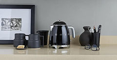 Smeg 0.8L Electric Kettle 1400W, Original Italian Brand, Patented Smeg Red Color, Highest Food Grade Stainless Steel Full Body, Soft Lid Opening System, Luxury 50's Style KLF05RDEU