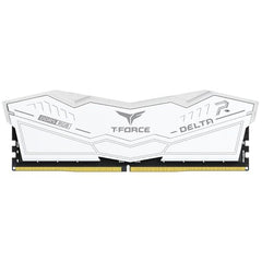 TeamGroup T-Force Delta RGB 32GB 6000MHz (6000MT/s) CL38 White DDR5 Desktop Gaming Memory, Metal Heatsink, ARGB Sync, ECC, XMP 3.0/EXPO, Compatible With Intel/AMD CPU, High Performance Low Latency RAM