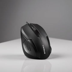 Kaidiwei 001 Mouse | Wired USB for Business & Home | Precise Rapid Clicks for Laptop, PC, MacBook | Quiet & Comfortable | Ergonomic Design | 4000 DPI Sensor | Universal Compatibility