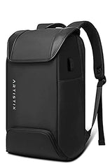 Artistix Avian Unisex Water Repellent Anti Theft Travel Laptop Backpack Bag With USB charging Port (Black, 32 L)