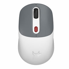 Arctic Fox ProMaxe Wireless Mouse | 2400 DPI |2.4 GHz with USB Nano Receiver | High Precision Optical Tracking| for PC/Mac/Laptop - Cool Gray