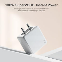 100w Fast Charger Adapter & USB-A to Type C Cable Combo, Compatible with OnePlus, Realme, Xiaomi, Redmi, Oppo, Vivo & Other Smartphones, Type C Charger Supports Dash, Warp, Vooc, SuperVooc by AILKIN