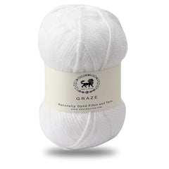 Nestnhaven Acrowools Graze Hand Knitting and Crochet Yarn. Pack of 1 Ball - 100gms. Shade no - NNHG001 (Berry Purple)