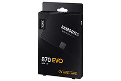 Samsung 870 EVO 500GB SATA 2.5" Internal Solid State Drive (SSD) (MZ-77E500)