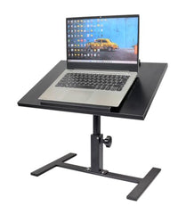 ISOMARS Multipurpose Laptop Table Desk & Height Adjustable Bed Table for Work from Home & Online Classes (White)