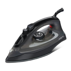 Wipro Elato GS 105 Brevia 1300 Watt Steam Iron With 180 Ml Water Tank | Anit-Drip Protection | Anti Bacterial German Weilburger Dual Coated Soleplate| Vertical & Horizontal Steaming| 2 Year Warranty