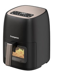 Crompton Ameo Edge 5L Digital Air Fryer, NutriGuard Technology, 10 Preset Menus, Interactive Digital Display, SilentPro Technology, Edge-to-Edge Design,1 Year Warranty (ACGAF-AMEO EDGE 5L)