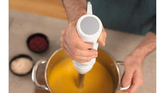 Braun MultiQuick 5, Powerful 1000W Hand Blender, Patented PowerBell Technology, Made in Europe, Guranteed Splash-Proof, Speed + Turbo, All-in-1: Blender, Grinder, Chopper & Whisker (MQ55236 Black)