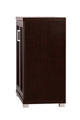 DeckUp Uniti Engineered Wood Book Shelf and Display Unit (Dark Wenge, Matte Finish)