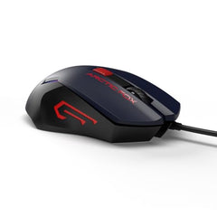 Arctic Fox Wired USB Gaming Mouse with Breathing Lights and DPI Upto 3600 (Charcoal Black)