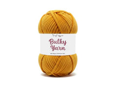 Craft Affair | Bulky Yarn/Blanket Yarn (8mm, 50 Meter, 100 Gram) | Chenille Yarn | for Craft Project: Blood Red