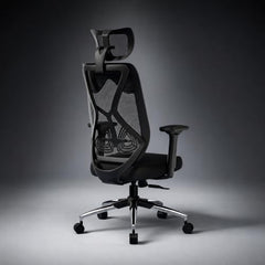 Oakcraft Hurricane Premium Ergonomic Office Chair | Dynamic 2D Lumbar Support | High-Back Executive Chair for Office, Home & Workstation