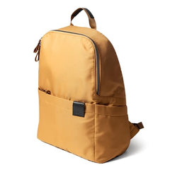 DailyObjects Monkey Shoulder Bag (19L) for Everyday Use| 100% Recycled | Travel/Office Bag | Backpack With Padded Compartment for Upto 14" | Adjustable Straps & Zipper closure - Orange