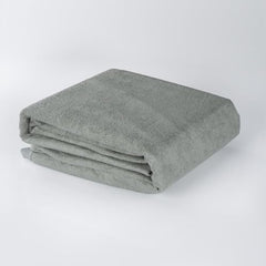 Wakefit 100% Waterproof Premium Terry Cotton Mattress Protector, King - 78x72 inch | Breathable and Hypoallergenic Ultra Soft Fitted Bed Protector, Grey | Fits Mattress Upto 10 inches