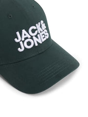 JACK & JONES Men Cotton Cap (12204480_Forest Green_ONE)