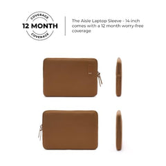 Mokobara The Em Laptop Sleeve Compatible with 14 & 15.6" inch Laptop, MacBook & Notebook | Padded Laptop Compartment with Luggage Sleeve (14 Inch, We Meet Again Sunray (Limited Edition))