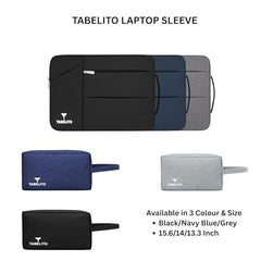 Tabelito® Hybrid 13.3 inch Laptop Bag Sleeve Cover with Box HP/Dell/Accer/Apple/Asus/Lenovo/Ultrabook/Razer Etc.-Blue 13.3 INCH