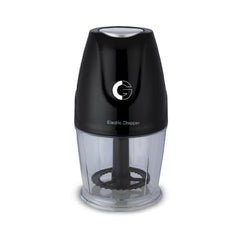 CG - CHADR300 Adrina 300W Electric Vegetable Chopper Cutter, Chop, Mince, Dice, Whisk,Twin Blade, Large 400ML Bowl, OneTouch Operation, Compact Design, 2Yr Manufacturer Replacement Warranty - Black