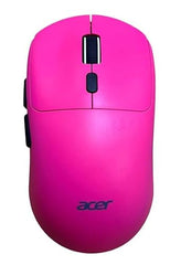 Acer PopGo Wireless Mouse | 2.4G + BT5.4 Dual Mode | 500mAh Rechargeable Battery | Adjustable DPI up to 6400 | Silent Click | 6 Buttons+Scroll Wheel | 10m Range | Windows & Mac Compatible – Orange