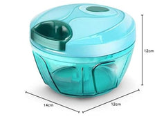 Vegetable chopper 450ml green colour dari chopper