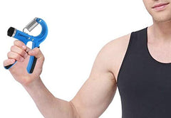 SYGA 1 Piece Hand Grip Strengthener, Grip Strength Trainer Forearm Grip Workout Adjustable Resistance (22-88 Lbs&30-145 Lbs) Extended Hand Gripper Grip Exerciser(Random Color)