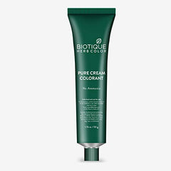 Biotique Herbcolor Conditioning Hair Colour l Ammonia Free Hair Color l 9 Organic Herbal Extracts l Natural and Healthy Shine l 50g + 110ml| Natural Black 1N (Pack of 1)