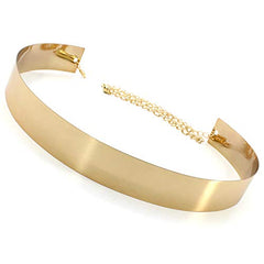 SYGA Women's Waist Chain, Iron Girdle, Women's Skirts,Dresses Versatile Metal Wide Accessories(wp191-3 gold)