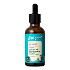 Pilgrim Advanced Hair Growth Serum with 3% Redensyl & 4% AnaGain -100ml | New Hair Growth in 28 Days, Korean Black Rice, Rosemary, Reduce Hair Fall, Hair Regrowth, Increase Hair Density, Thicker Hair