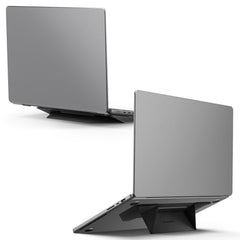 Spigen Slimfold Adhesive Laptop Stand, Foldable&Lightweight Stand Compatible with Laptops, Tablets and More - Black