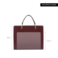 Miraggio Ace 13" Tote Bag For Office Use