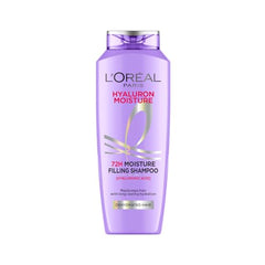 L'Oreal Paris Hyaluron Moisture Shampoo Refill - Hyaluronic Acid, 500ml | 500ml refill for dry, dehydrated hair. Provides 72 hours hydration, leaving hair soft, shiny, & bouncy. Ideal for daily wash.