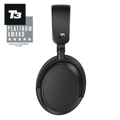 Sennheiser ACCENTUM Plus Wireless Over Ear Headphones,German Design,Adaptive ANC,50H Battery,Sound Personalization,Touch Control,Multipoint Connectivity,Clear Calls,10Min Charge = 5H,2Y Warranty,Black