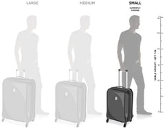 Safari Cabin Thorium Neo 8 Wheels Set of 2 (+ Medium) Trolley Bags, Hard Case Polycarbonate, 360º Spinner Wheeling Luggage for Men & Women, Travel Bag Suitcase, Dusk Green