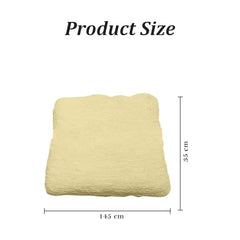 MOMISY Baby Photography Photoshoot Blanket, Newborn Photo Props Swaddle Wrap, Breathable Pack of 1 (Yellow, Baby)