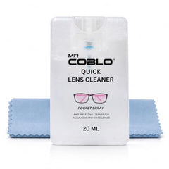 Mr Coblo Pocket Lens Cleaner Spray with Microfiber Cloth