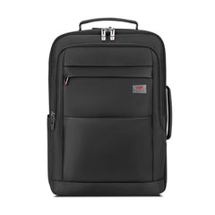 VIP Legacy 17 Inch Convertible Laptop Backpack 25L | Water-Resistant with USB Charging Port | Padded Laptop Sleeve, 3 Compartments, Front Organizer | Office & Travel Backpack for Men & Women (Black)